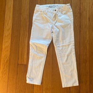 Gap kids white jeans.